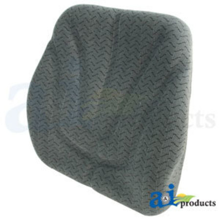 A & I PRODUCTS Back Cushion, F10, Gray Cloth 18" x18" x4" A-F10GCL2